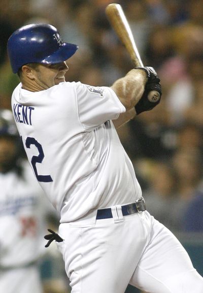 The Dodgers aren’t ruling out Jeff Kent’s return from knee surgery this season.  (Associated Press / The Spokesman-Review)