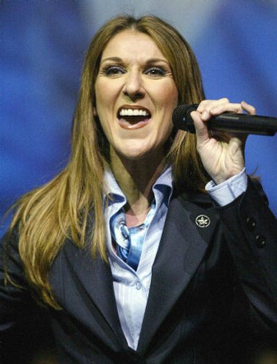 Here's your warning: Expect big things from Celine Dion in 2006.
(The Spokesman-Review)