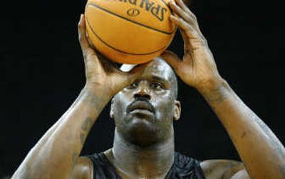 
Shaquille O'Neal and the Suns take on the Pistons today: 11:30 a.m., ABC Associated Press
 (Associated Press / The Spokesman-Review)