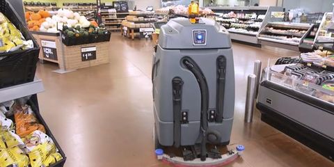 Walmart self driving scrubber online