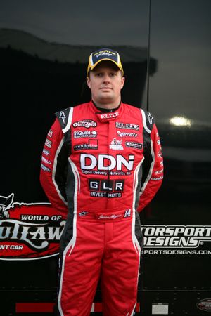Jason Meyers, who races on the World of Outlaws Sprint Car Series. (photo courtesy of WoO Media Relations)