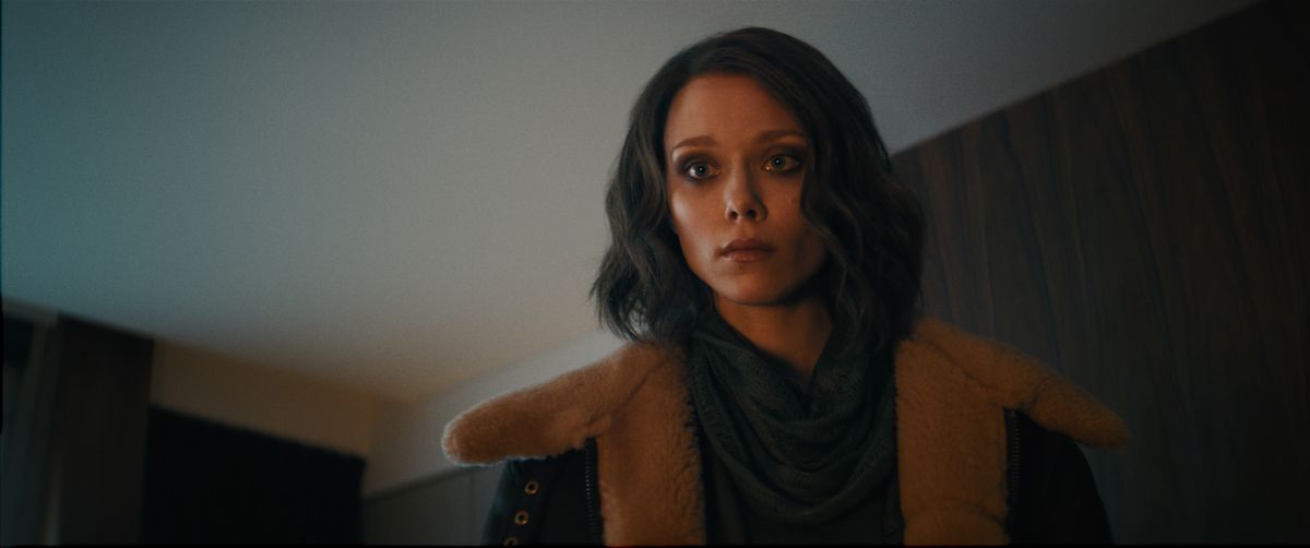Amelia (Ivanna Sakhno) in “M3gan 2.0.”   (Universal Pictures)