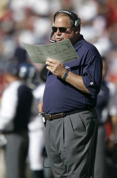 
Mike Holmgren earned his 150th regular-season victory with a win over San Francisco last Sunday. Associated Press
 (Associated Press / The Spokesman-Review)