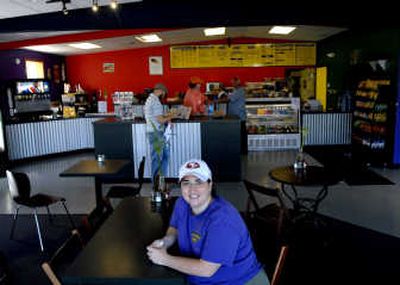 
Desi Freeman is the new owner of Caruso's Deli in Post Falls. 
 (Kathy Plonka / The Spokesman-Review)