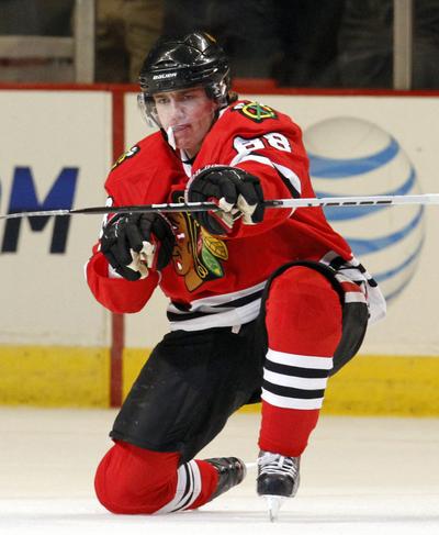 Patrick Kane is just 21 years old, but he leads a resurgent Blackhawks team with 50 points as Chicago is off to its best start in nearly 40 years.  (Associated Press)