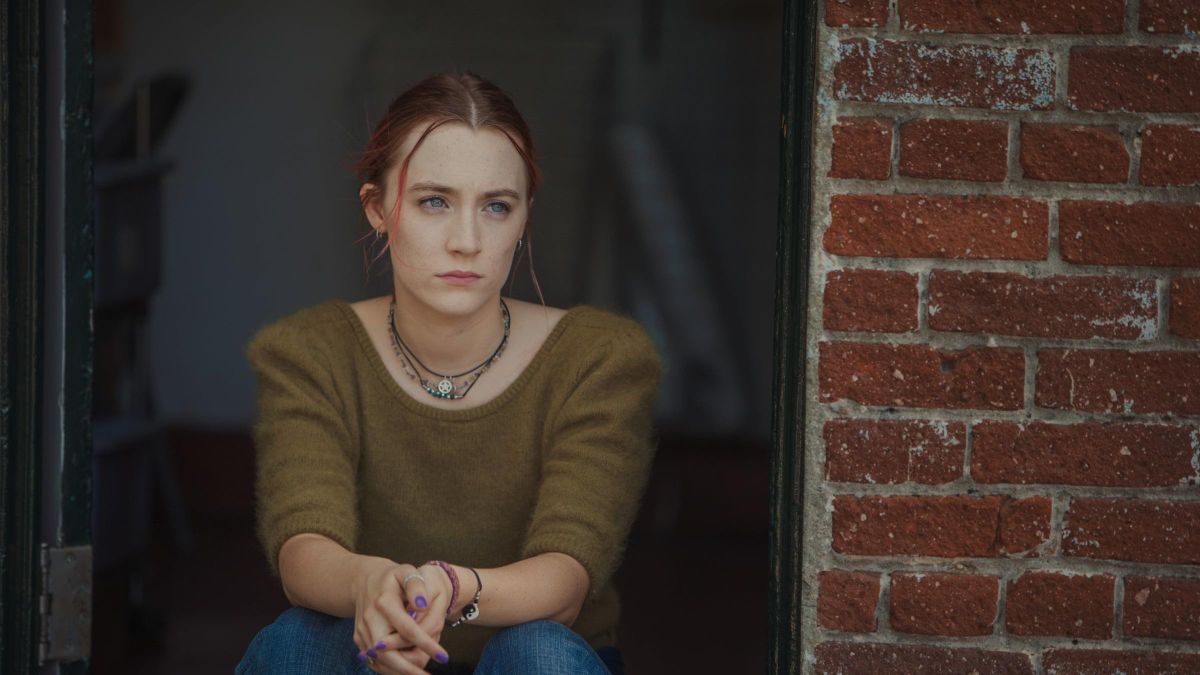 Saoirse Ronan stars in “Lady Bird,” diected by Greta Gerwig. (A24)