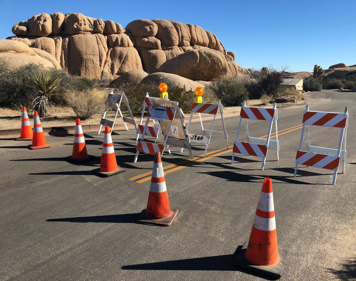 Jumbo Rocks Campground in Joshua Tree is closed during the government shutdown. (John Nelson)