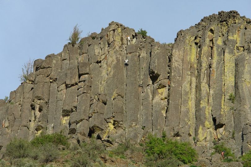 The Royal Columns climbing area is in the Oak Creek Wildlife Area managed by the Washington Department of Fish and Wildlife. (summitpost.org)