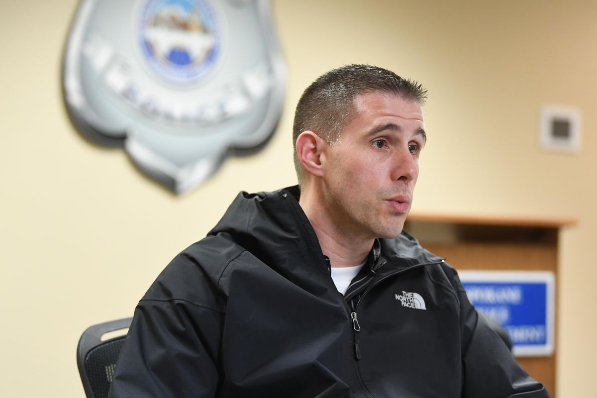 Lt. Steve Wohl of the Spokane Police Department talks about the small increase in the use of the department’s SWAT team over the past decade. (Jesse Tinsley / The Spokesman-Review)