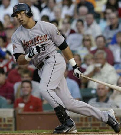 
Carlos Beltran of the Houston Astros spent time in the Spokane Indians outfield during the 1996 season.
 (Associated Press / The Spokesman-Review)