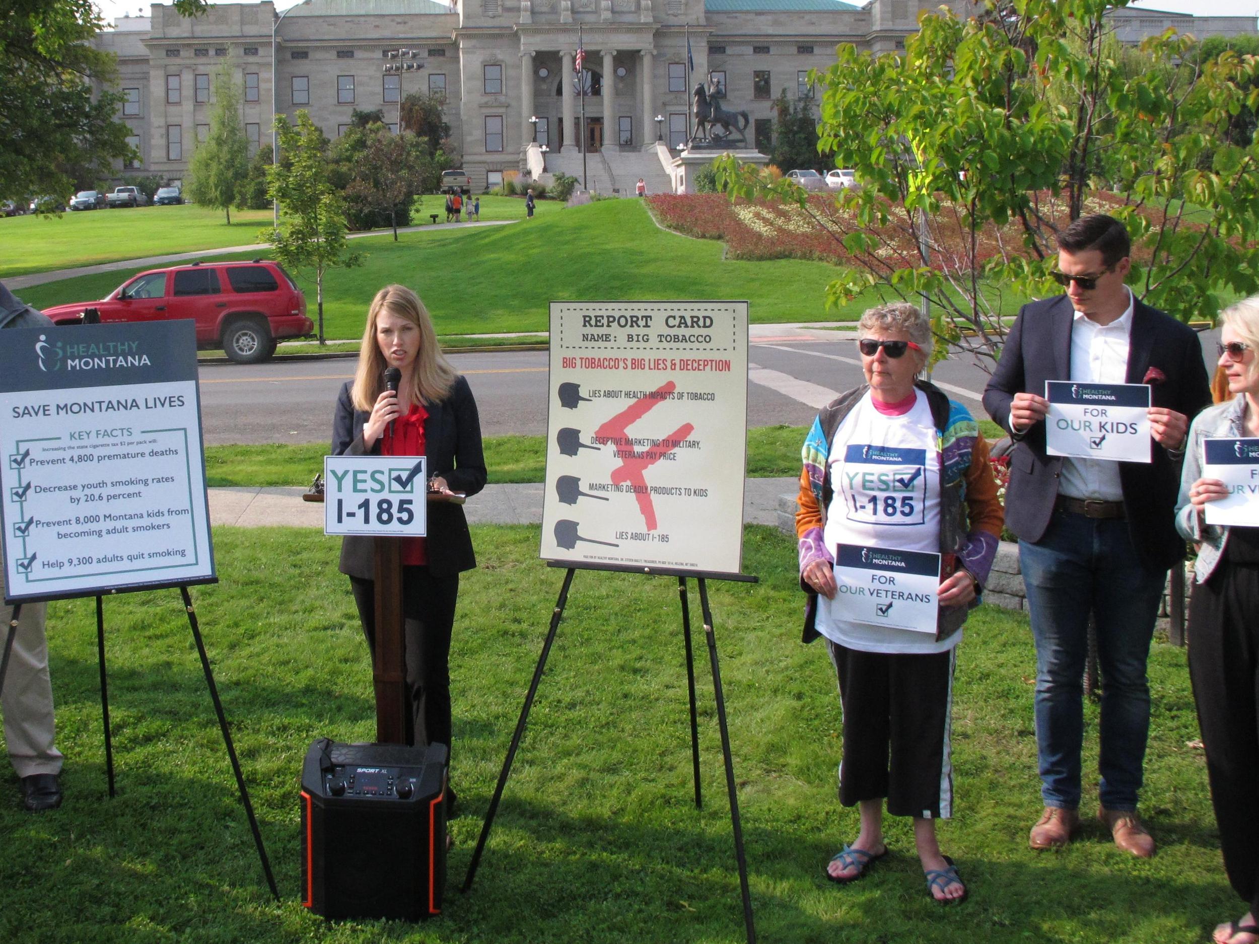 tobacco tax montana Tobacco-funded group starts Montana anti-initiative ad blitz