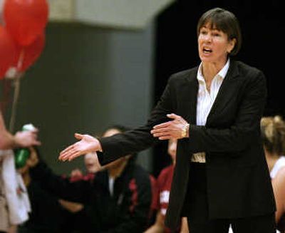 
Stanford head coach Tara VanDerveer.  Associated Press
 (Associated Press / The Spokesman-Review)