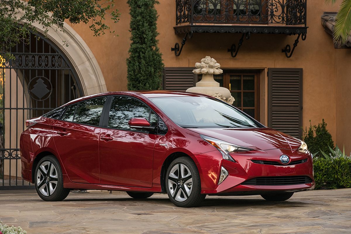 The Prius has evolved over time — its powertrain has undergone constant improvement and the original sedan has given way to sleeker designs — but it remains the industry’s best complete hybrid. (Toyota)