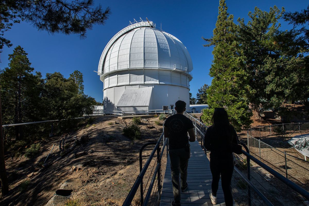 The Mount Wilson Observatory on Sept. 23 in Los Angeles.  (Mel Melcon/Los Angeles Times/TNS)