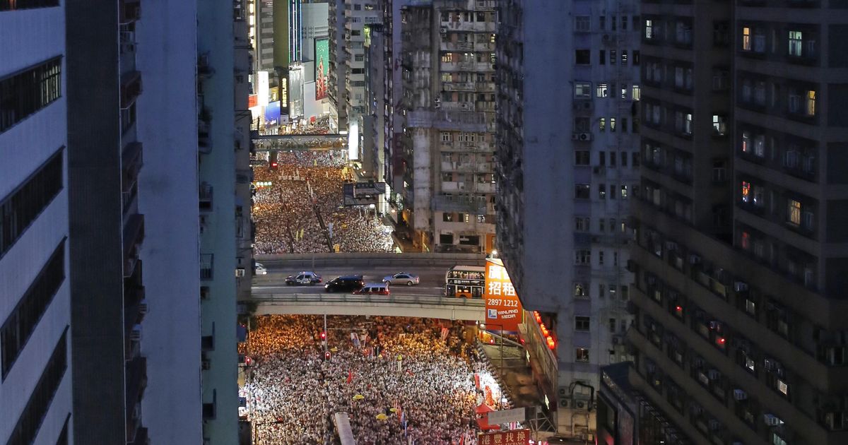 Massive Extradition Bill Protest Fills Hong Kong Streets | The ...