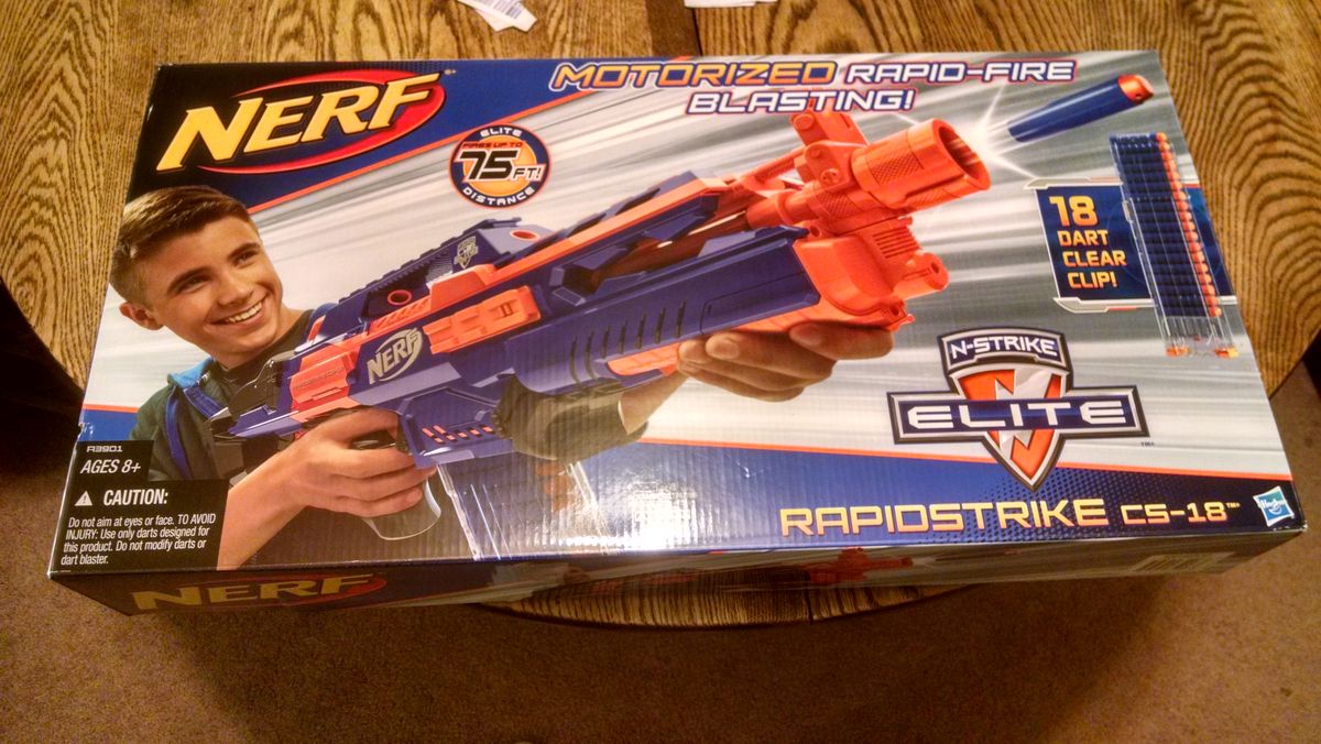 How about Nerf guns?  The Spokesman-Review