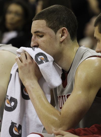 WSU’s Klay Thompson has lost his shooting touch in Pac-10 games.  (FILE Associated Press)