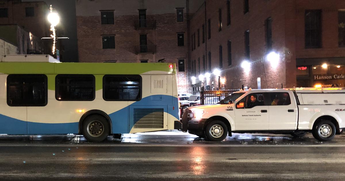 Bus needs help when traction fails - Feb. 4, 2020 | The Spokesman-Review