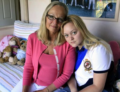 Mathy Milling Downing, left, was alarmed when a mental health test was suggested for her daughter Caroline, right, after the suicide of Caroline’s sister.  Washington Post (Washington Post / The Spokesman-Review)