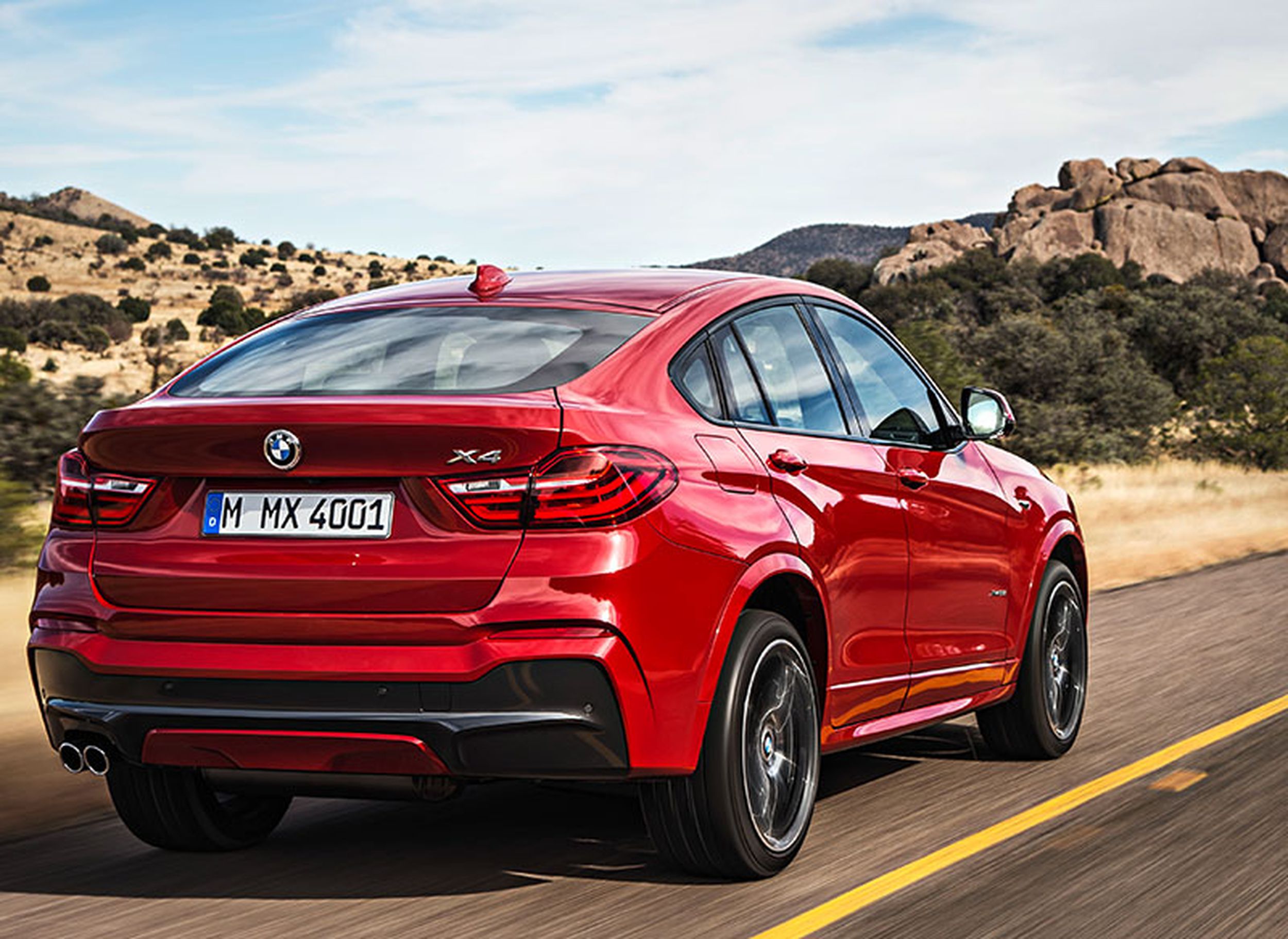 BMW X4 – BMW's two-door crossover scooped