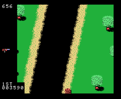 Spy Hunter's top-down vehicular combat caught on so well the arcade game was ported to almost all of the consoles flooding the market in 1983, including ColecoVision.