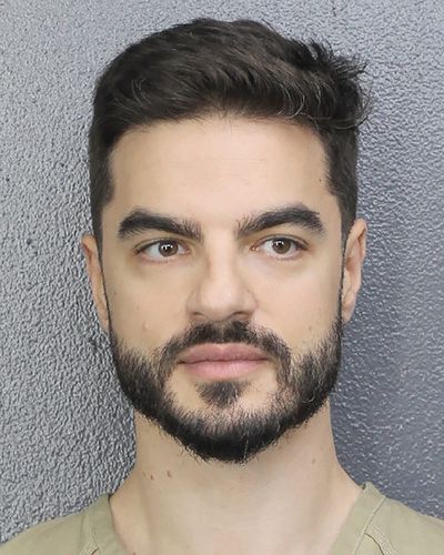 David Knezevich was arrested Saturday at Miami International Airport on kidnapping charges pertaining to his involvement in his wife’s disappearance, according to federal officials.  (Broward Sheriff's Office/TNS)