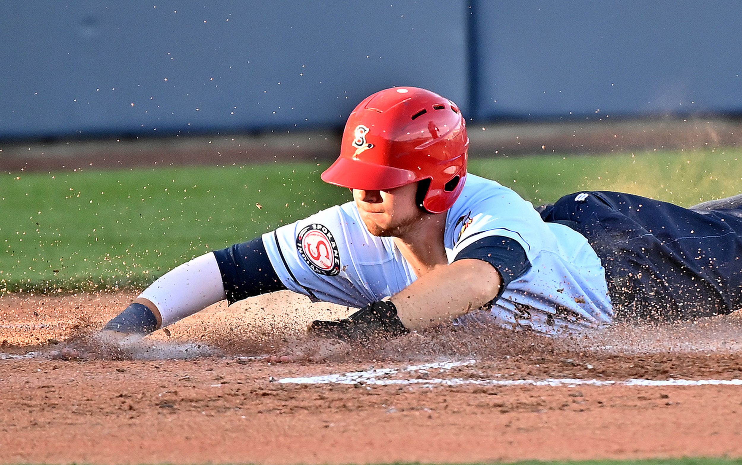 Hunter Stovall falls triple shy of cycle, Spokane Indians down Hillsboro  Hops, Spokane Indians