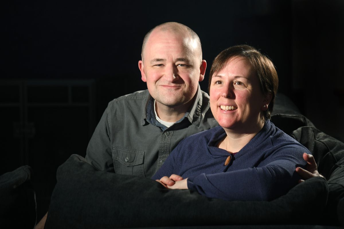 Following the stillbirth of their daughter Alma at Sacred Heart in July 2017, Josh and Gretchen Cleveland were able to use a CuddleCot. A CuddleCot is a cooling device that preserves a stillborn baby’s body in a bassinet or crib so that he or she can remain up to five days in a hospital room, extending the time a family has to photograph the infant, sing to it, take its measurements or show it to loved ones. (Dan Pelle / The Spokesman-Review)