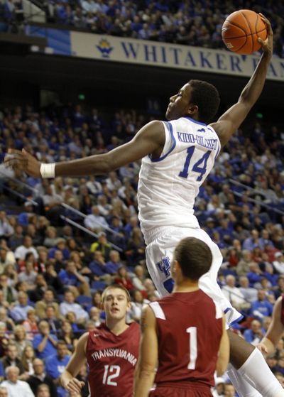 Michael Kidd-Gilchrist is one of three freshmen starting at Kentucky. (Associated Press)