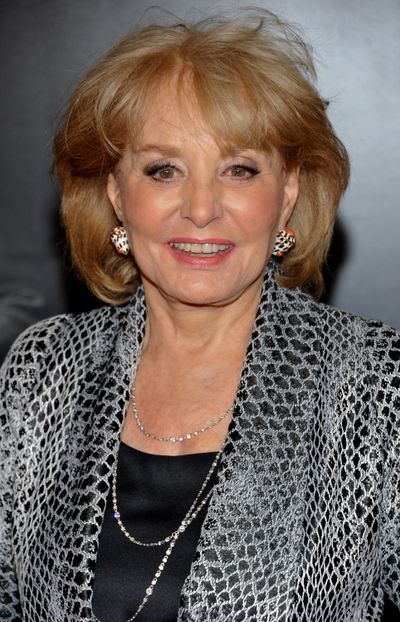 Barbara Walters attends the premiere of “Wall Street: Money Never Sleeps” in New York in September. (Associated Press)