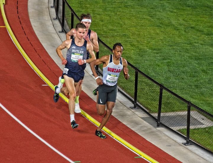 NCAA track and field championships Gonzaga's James Mwaura ninth in