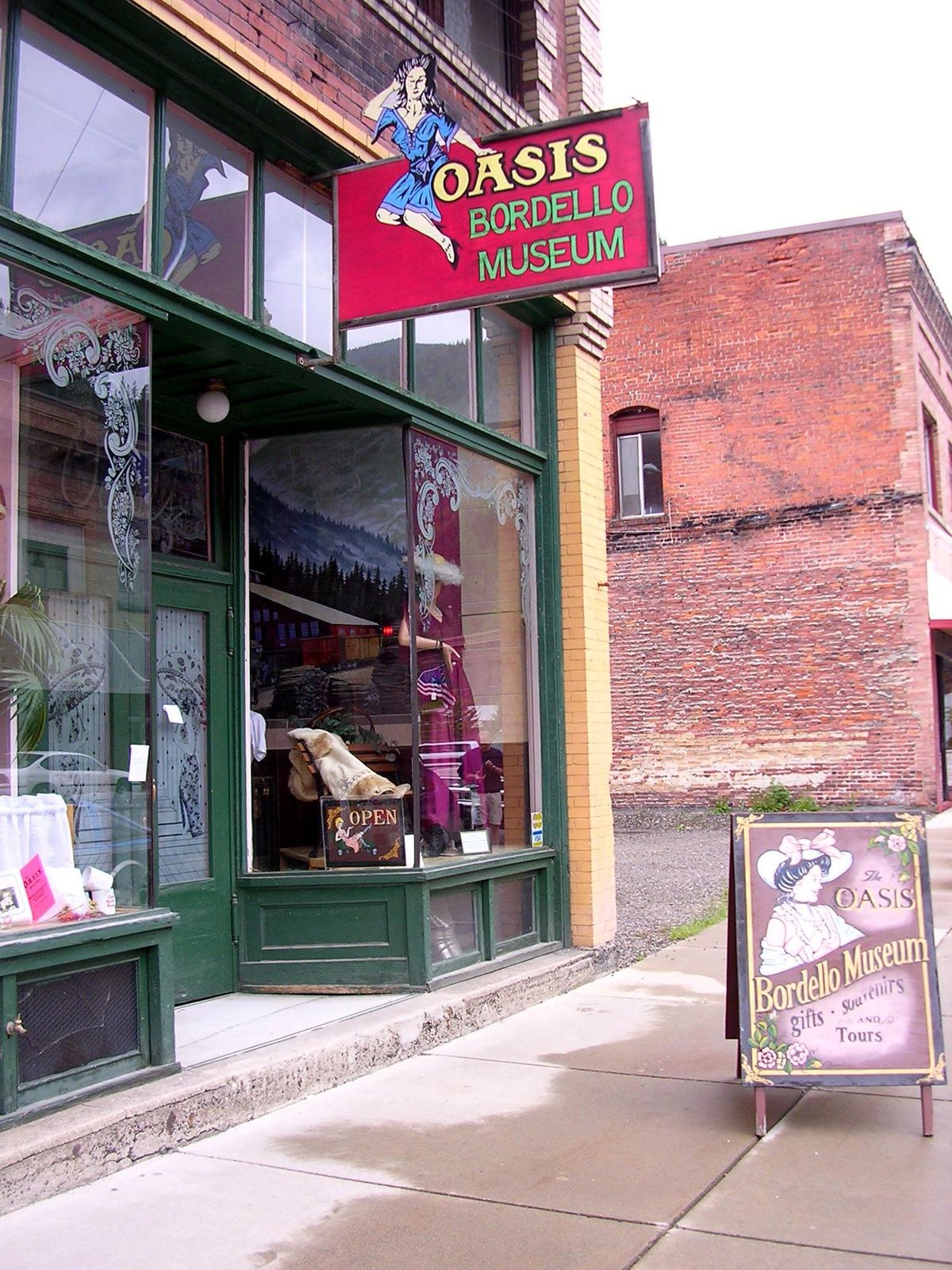 The history of Wallace's red-light district is preserved at the Oasis Bordello Museum. (The Spokesman-Review / File)
