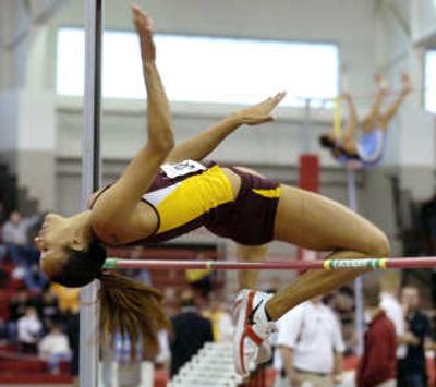 
ASU's Jacquelyn Johnson set a collegiate record in the pentathlon and won for the third straight year.Associated Press
 (Associated Press / The Spokesman-Review)