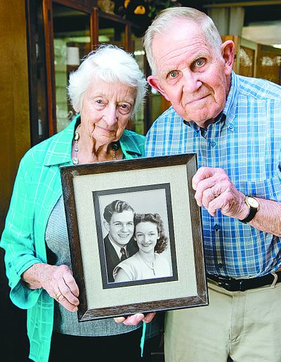  Fran and Jack Rogers, both 86, have been married 64 years.  (Colin Mulvany)