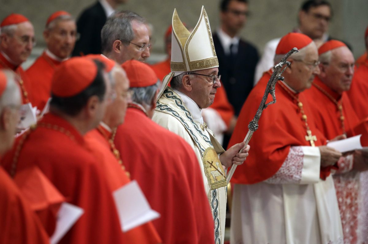 Pope gives prestigious red hats to 5 new cardinals | The Spokesman-Review