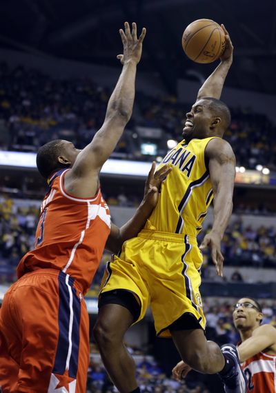 Indiana guard Rodney Stuckey scored 10 points in the Pacers’ win. (Associated Press)
