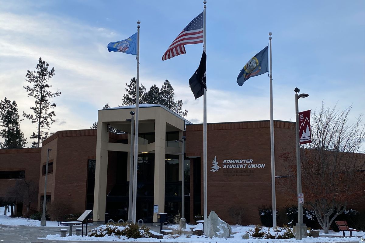 The Coeur d’Alene City Council on Wednesday unanimously approved a new university zoning district for properties in and around North Idaho College, including the Edminster Student Union, pictured in 2023.  (James Hanlon/The Spokesman-Review)