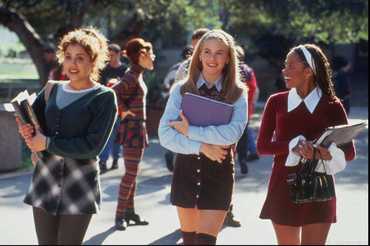 Tai (Brittany Murphy), Cher (Alicia Silverstone) and Dionne (Stacey Dash) are best friends forever in “Clueless.”  (Elliot Marks)