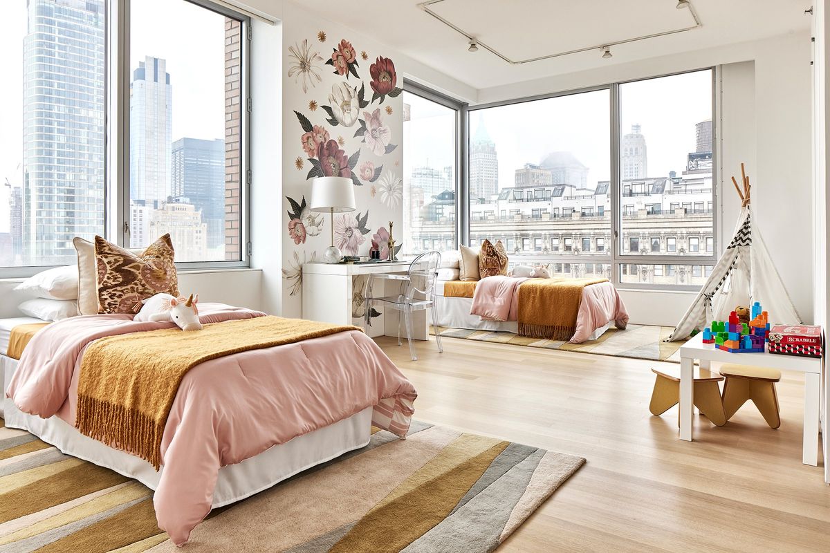 Layered tones of pink, yellow and gray help to create a soothing space. (Handout/Handout/TNS)