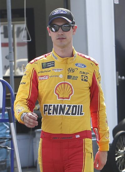 Joey Logano walks before qualifications for Sunday’s NASCAR Cup Series auto race, Friday, Match 17, 2017, in Avondale, Ariz. (Rick Scuteri / Associated Press)