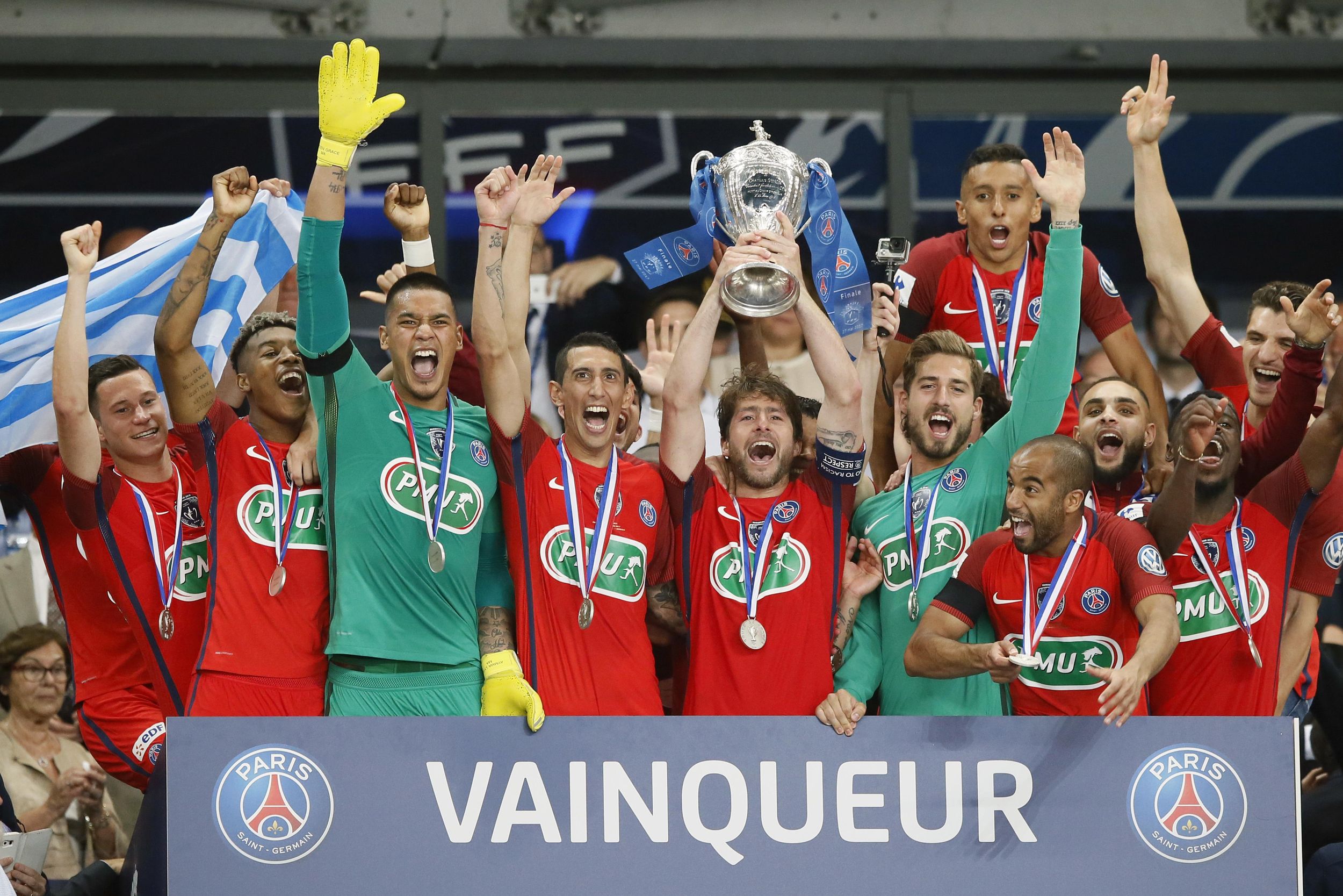 PSG wins Coupe de France scraping 10 win against Angers  The