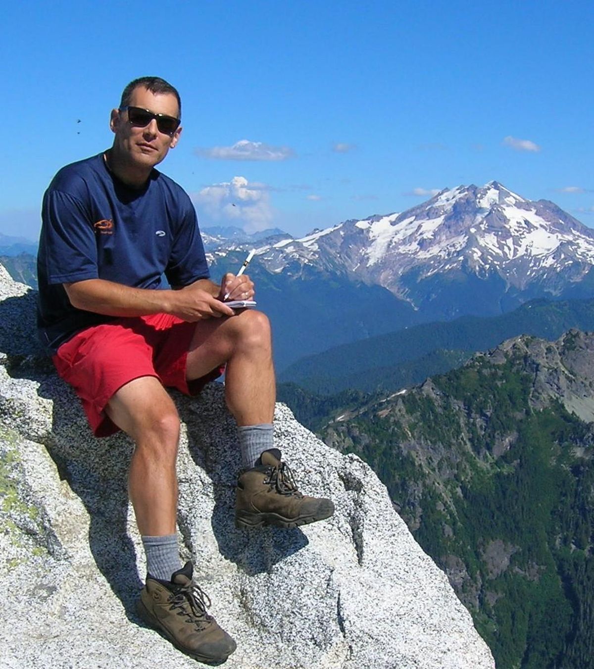 Craig Romano of Mount Vernon put in the work to update “100 Classic Hikes in Washington” guidebook. (Courtesy)