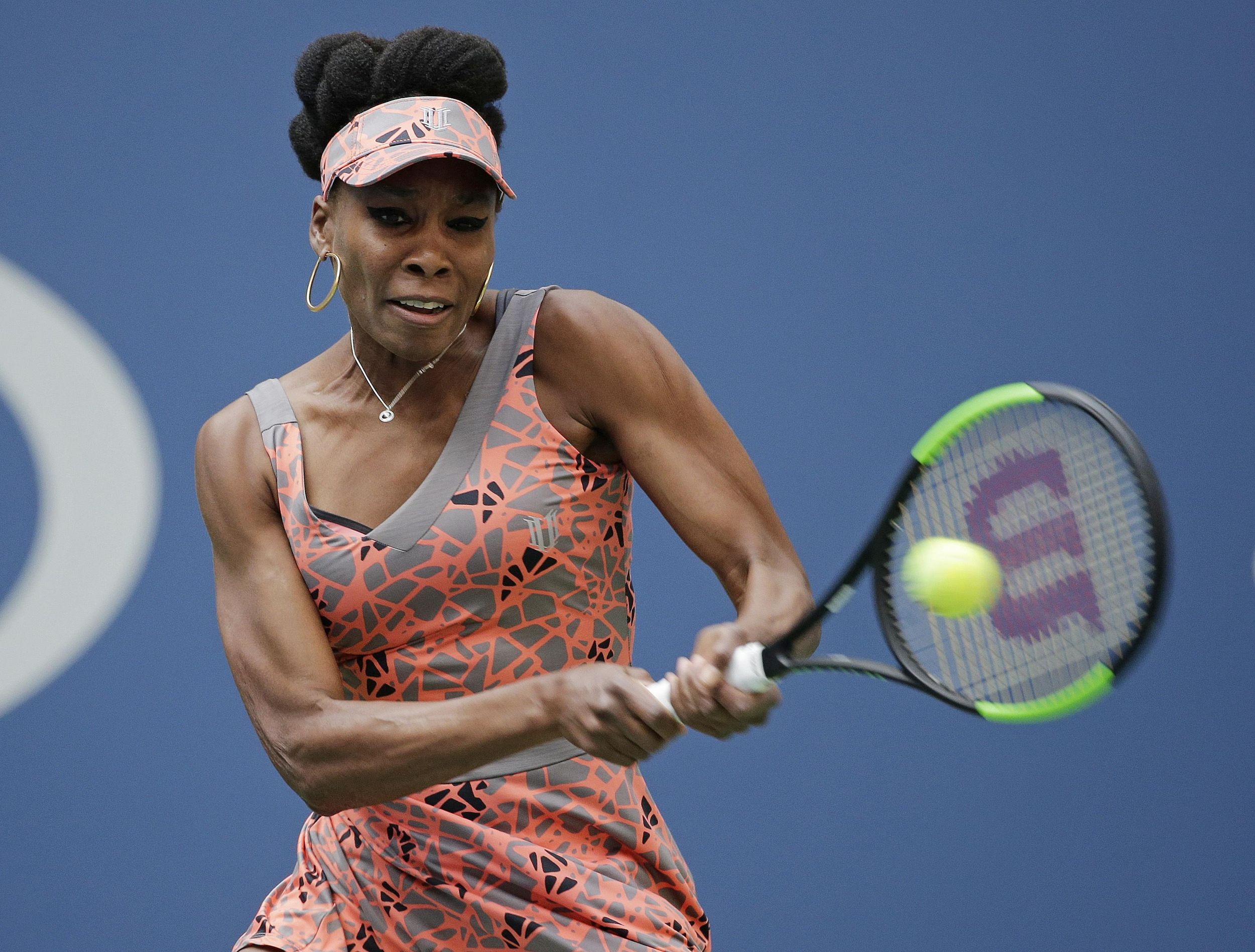Venus Williams improves to 190 in U.S. Open’s first round The