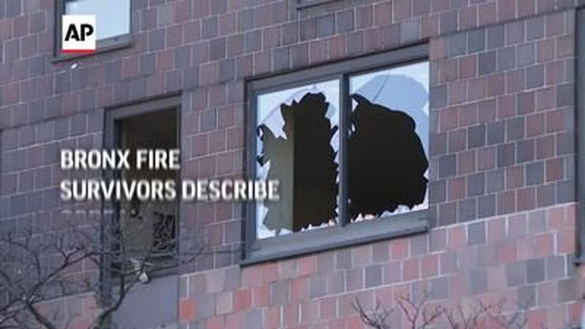 Sorrow is welling across a Bronx community Monday, a day after a fire and choking smoke engulfed a high-rise apartment complex and killed 19 people, nine of them children.