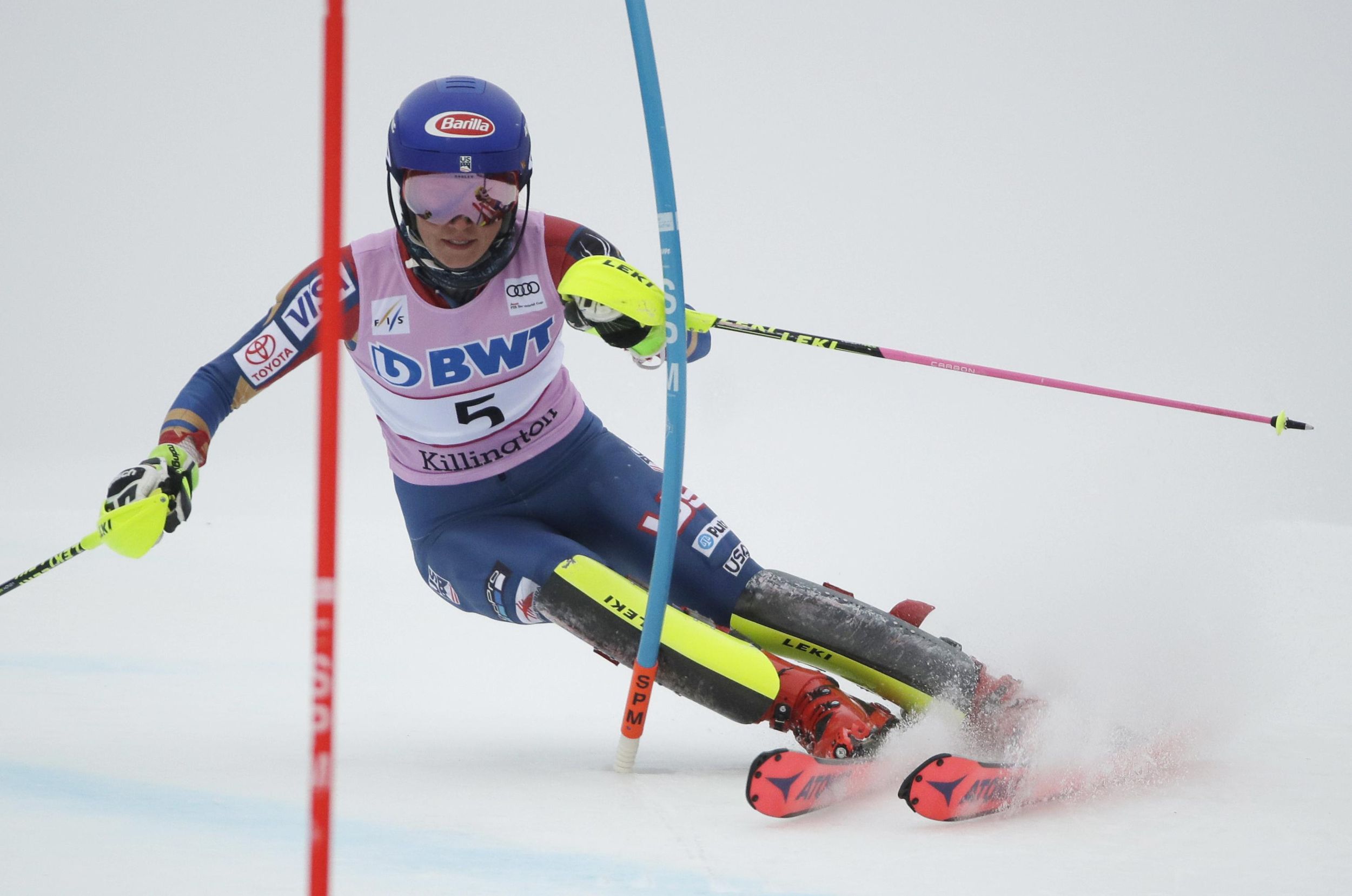 American Mikaela Shiffrin captures another slalom title in Vermont 