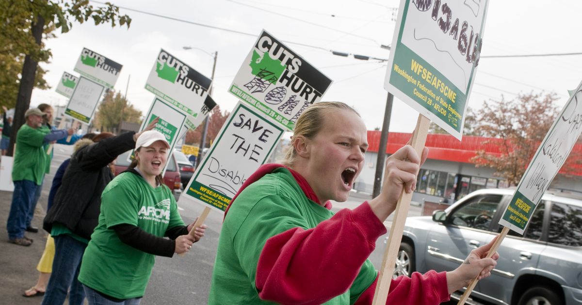 Lakeland Village staff rally The SpokesmanReview