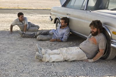 Zach Galifianakis, right, Bradley Cooper, center, and Ed Helms star in “The Hangover.” Warner Bros. (Warner Bros. / The Spokesman-Review)