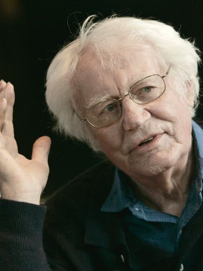 Poet and author Robert Bly was named as Minnesota's first poet laureate, Wednesday, Feb. 27, 2008, by Gov. Tim Pawlenty who called Bly, who lives in Minneapolis, 