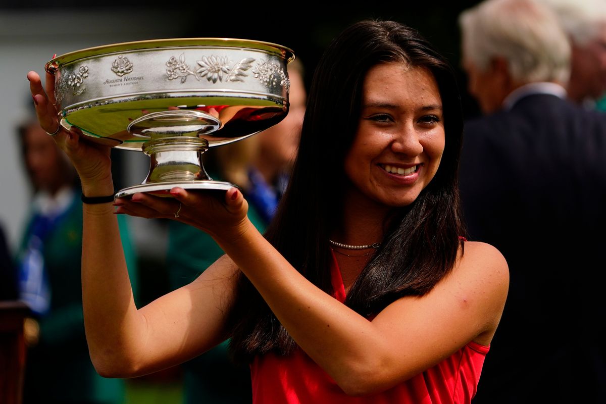 San Diego Teen With Ties To Chewelah Anna Davis Wins Augusta Womens Amateur The Spokesman