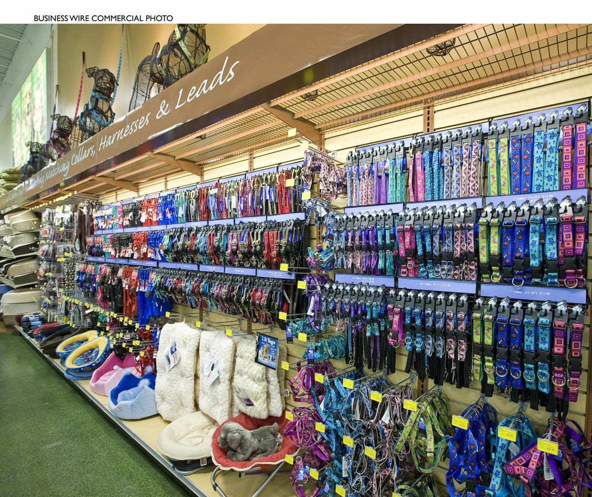Pet Supermarket displays collars, harnesses and leads. Experts say costs of caring for pets can soar if owners aren’t careful and prepared to deal with the needs of their furry friends.Business Wire (Business Wire)